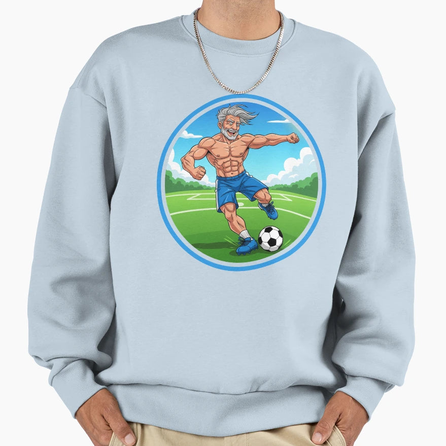 Strong Football Soccer Gym Dad Sweatshirt - Custom Art Print Unisex - T-Shirt, Sweatshirt, Hoodie