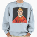 Pope Portrait Art Traditional Sweatshirt - Fun Novelty Design for Adults - T-Shirt, Sweatshirt, Hoodie