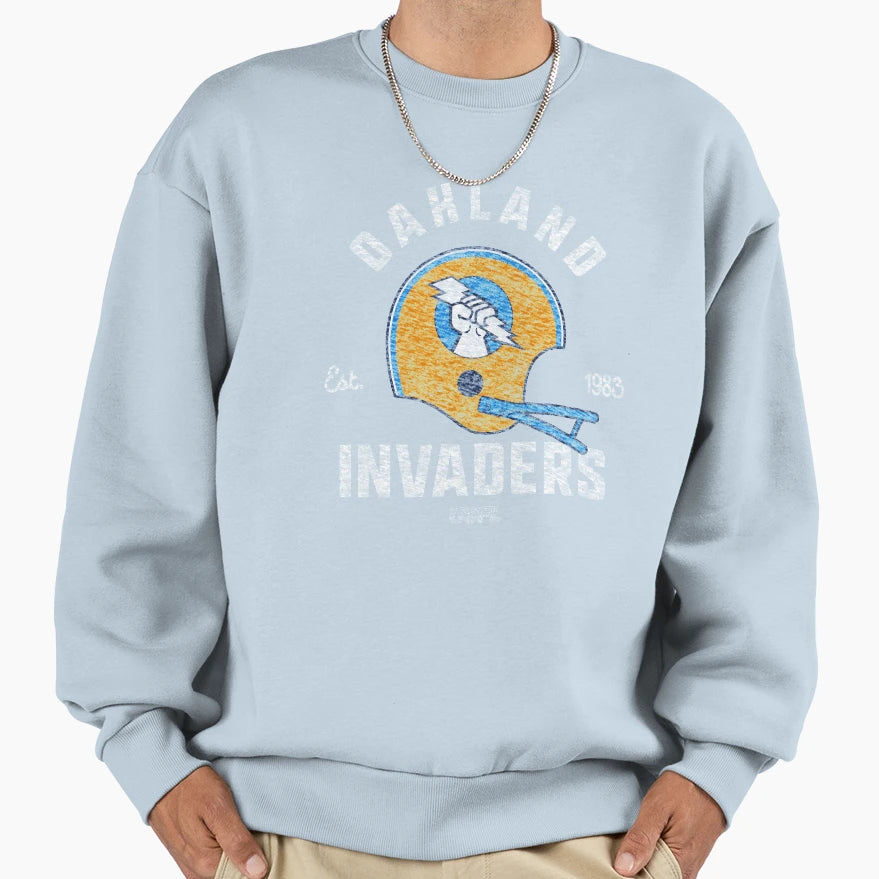 Defunct Series Oakland Invaders Sweatshirt - Custom Art Print Men Women - T-Shirt, Sweatshirt, Hoodie