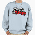 Crafty And Drafty Sweatshirt - Minimalist Print Unisex - T-Shirt, Sweatshirt, Hoodie
