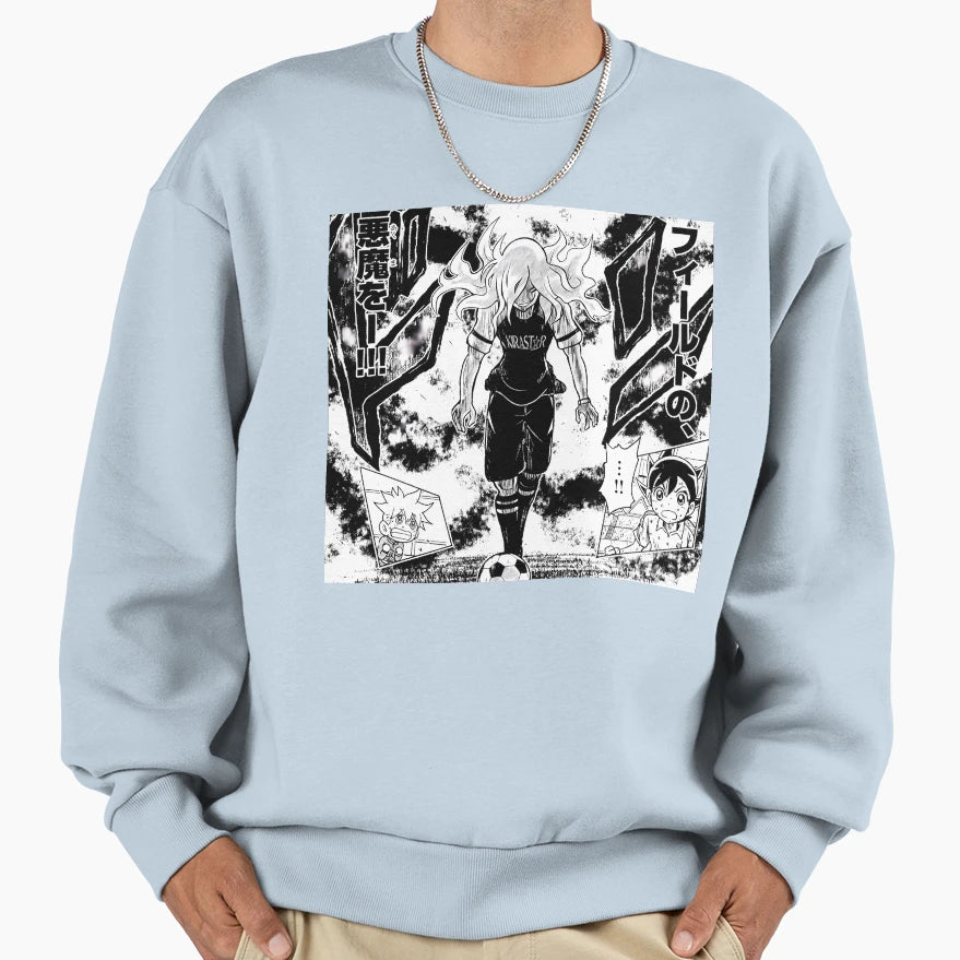 Inazuma Eleven Manga Panel Sweatshirt - Casual Everyday Wear Men Women - T-Shirt, Sweatshirt, Hoodie