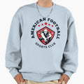 American Football Sports Club Sweatshirt - Minimalist Print Men Women - T-Shirt, Sweatshirt, Hoodie