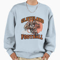 Cleveland Football Sweatshirt - Casual Everyday Wear Unisex - T-Shirt, Sweatshirt, Hoodie