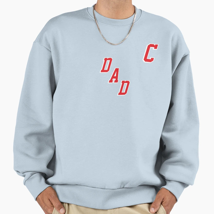 Captain Dad Sweatshirt - Custom Art Print Men Women - T-Shirt, Sweatshirt, Hoodie