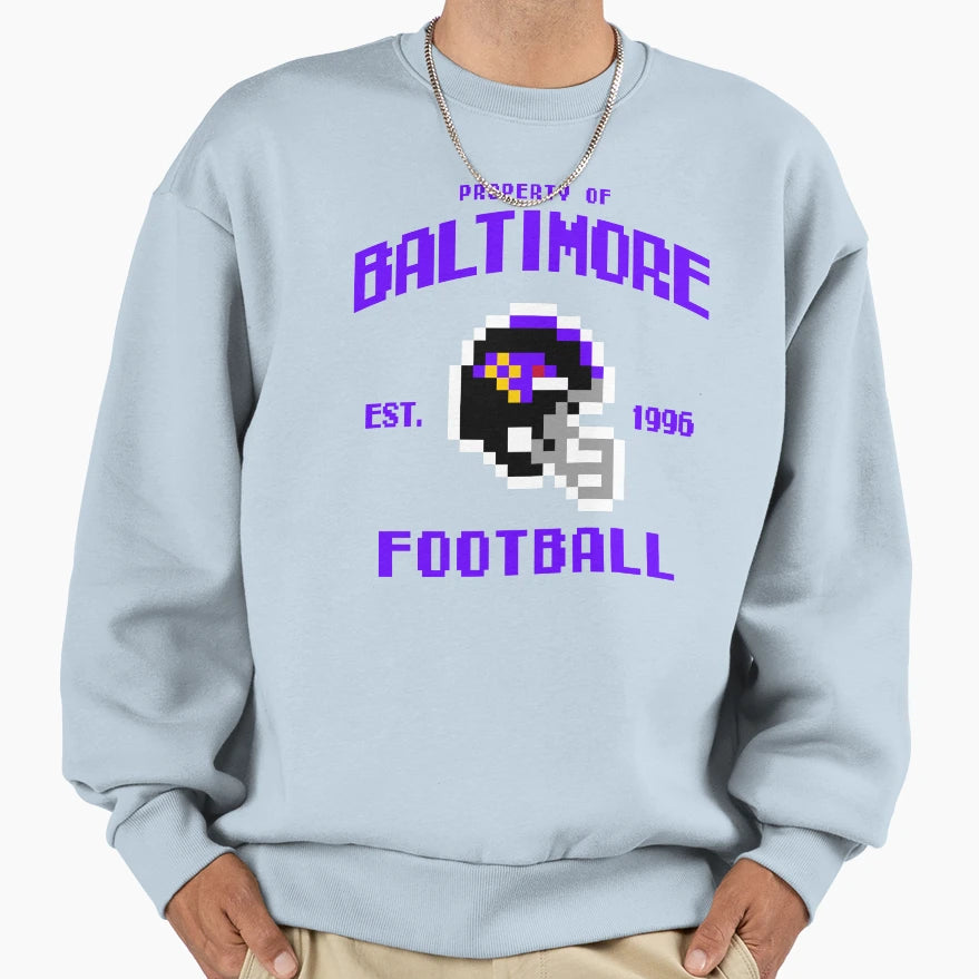 Property Baltimore Ravens Football Sweatshirt - Unique Graphic Men Women - T-Shirt, Sweatshirt, Hoodie