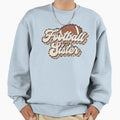 Leopard Football Sister Gifts Sweatshirt - Aesthetic Graphic Men Women - T-Shirt, Sweatshirt, Hoodie