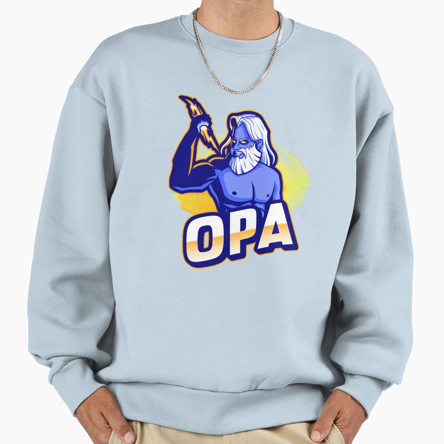 Opa Granddad German Deutsch Strong Sweatshirt - Fun Novelty Design Unisex - T-Shirt, Sweatshirt, Hoodie