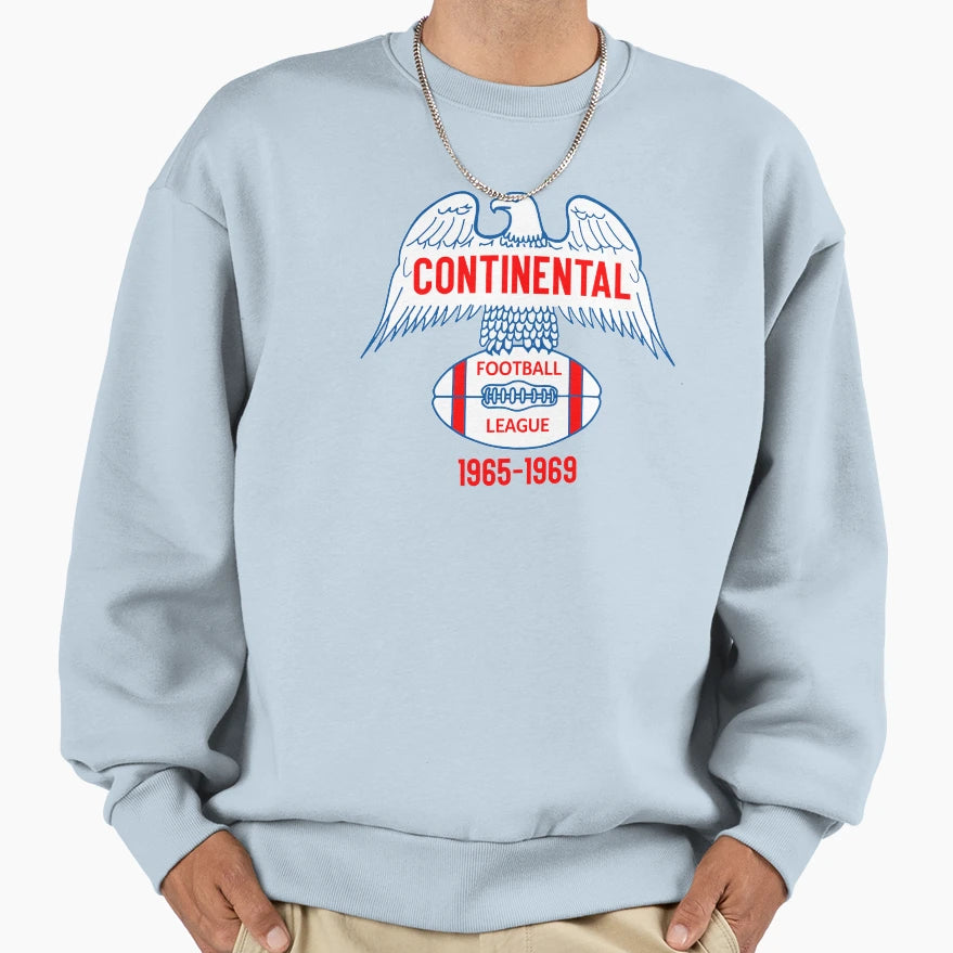 Continental Football League Sweatshirt - Graphic Print Unisex - T-Shirt, Sweatshirt, Hoodie