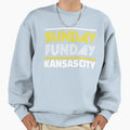 Kc Sunday Funday Kansas City Sweatshirt - Custom Art Print for Adults - T-Shirt, Sweatshirt, Hoodie