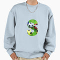 Soccer Balls Monogram Alphabet Letter S Sweatshirt - Unique Graphic Unisex - T-Shirt, Sweatshirt, Hoodie