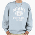 Miami Football Florida Supporter Sweatshirt - Graphic Print for Adults - T-Shirt, Sweatshirt, Hoodie