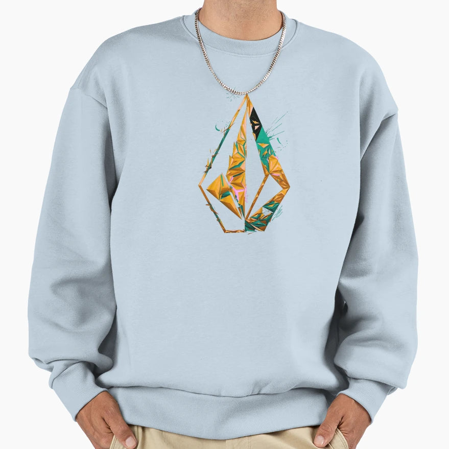 Diamon Skate Sweatshirt - Streetwear Style Men Women - T-Shirt, Sweatshirt, Hoodie
