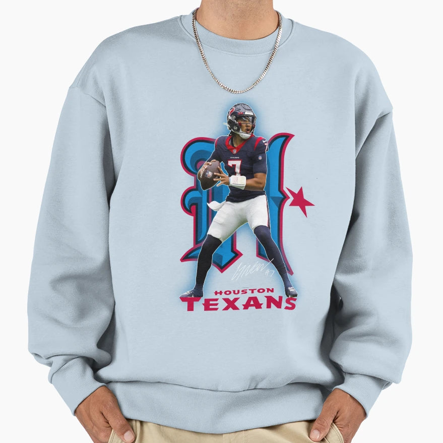 Cj Stroud Sweatshirt - Minimalist Print for Adults - T-Shirt, Sweatshirt, Hoodie