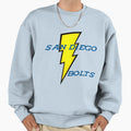San Diego Bolts Sweatshirt - Fun Novelty Design for Adults - T-Shirt, Sweatshirt, Hoodie