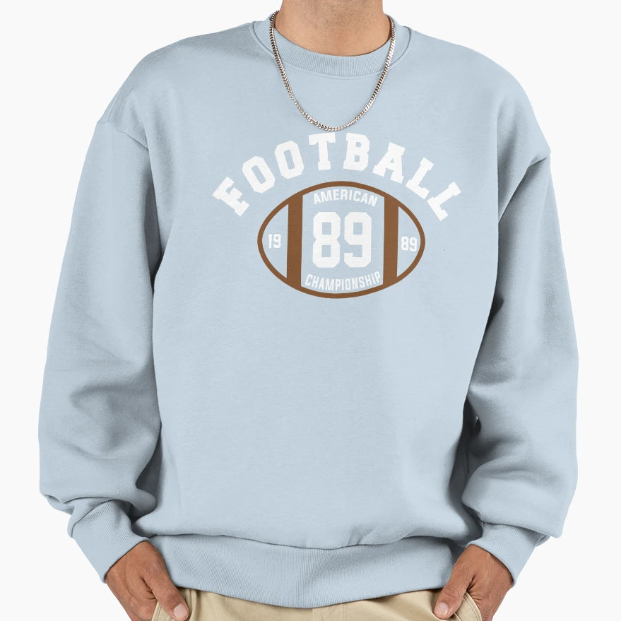 American Football Championship Sweatshirt - Graphic Print Unisex - T-Shirt, Sweatshirt, Hoodie