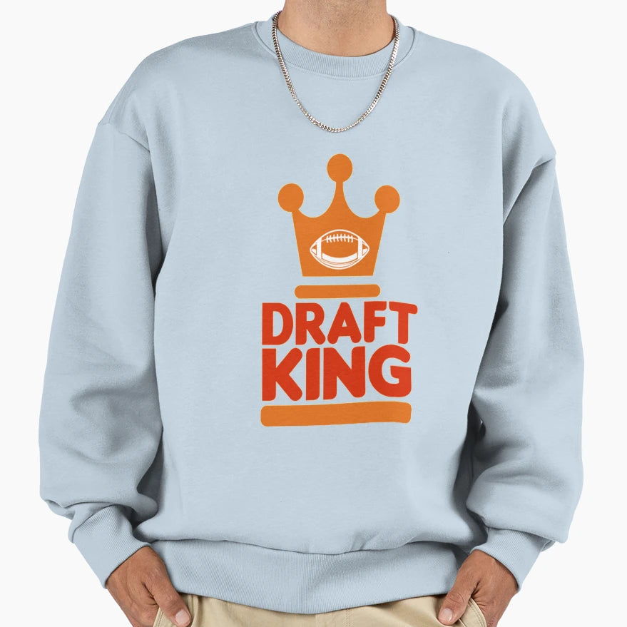Fantasy Football Draft Party Sweatshirt - Casual Everyday Wear Men Women - T-Shirt, Sweatshirt, Hoodie