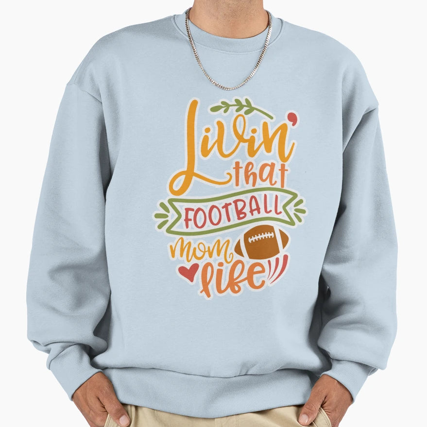 Funny Senior Football Mom Ideas Sweatshirt - Novelty Apparel Men Women - T-Shirt, Sweatshirt, Hoodie