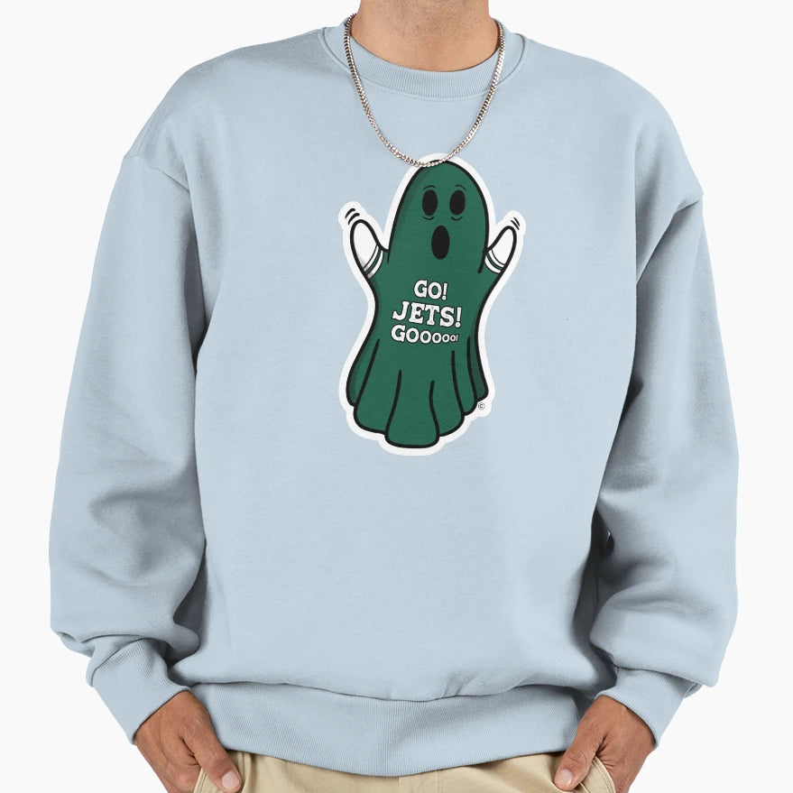Ghost New York Jets Sweatshirt - Aesthetic Graphic for Adults - T-Shirt, Sweatshirt, Hoodie