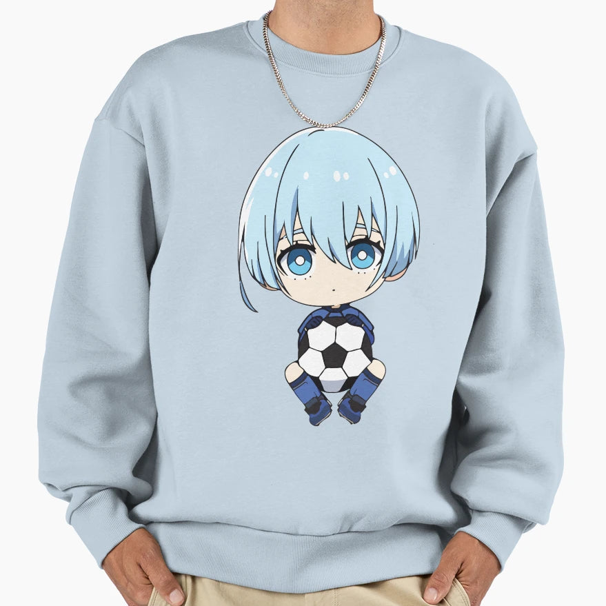 Yo Hiori Blue Lock Anime Sweatshirt - Graphic Print Unisex - T-Shirt, Sweatshirt, Hoodie