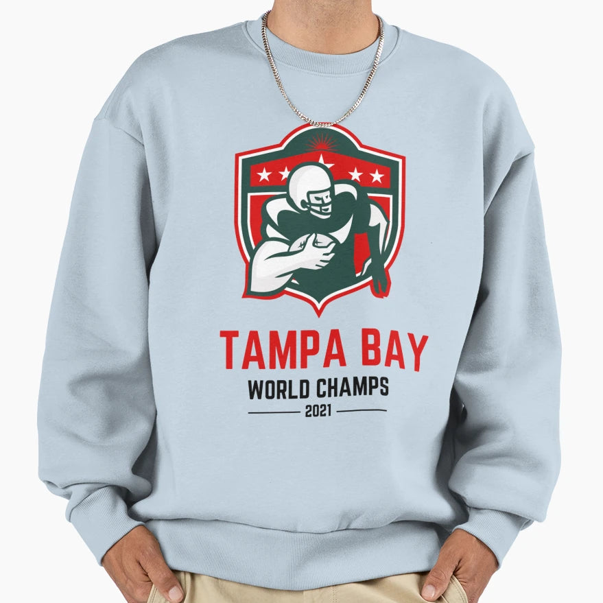 Football Tampa Bay Big Game Sweatshirt - Minimalist Print Men Women - T-Shirt, Sweatshirt, Hoodie