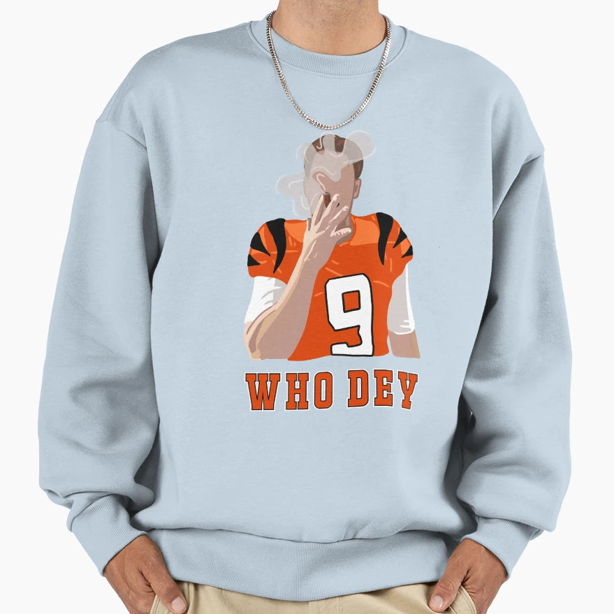 Who Dey JB Sweatshirt - Novelty Apparel Unisex - T-Shirt, Sweatshirt, Hoodie