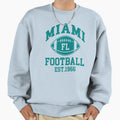 Miami Football Florida Supporter Sweatshirt - Streetwear Style Unisex - T-Shirt, Sweatshirt, Hoodie