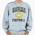 Kilpatrick Mustangs Football Sweatshirt - Casual Everyday Wear for Adults - T-Shirt, Sweatshirt, Hoodie