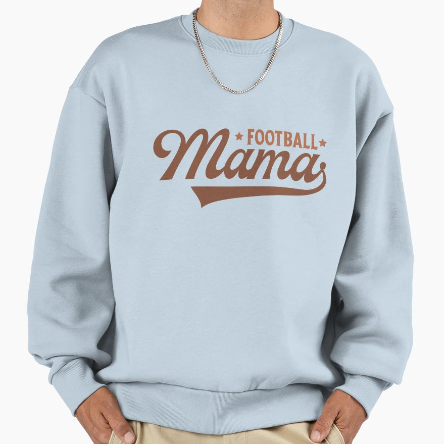 Football Mama Touchdown Quarterback Sweatshirt - Aesthetic Graphic Unisex - T-Shirt, Sweatshirt, Hoodie