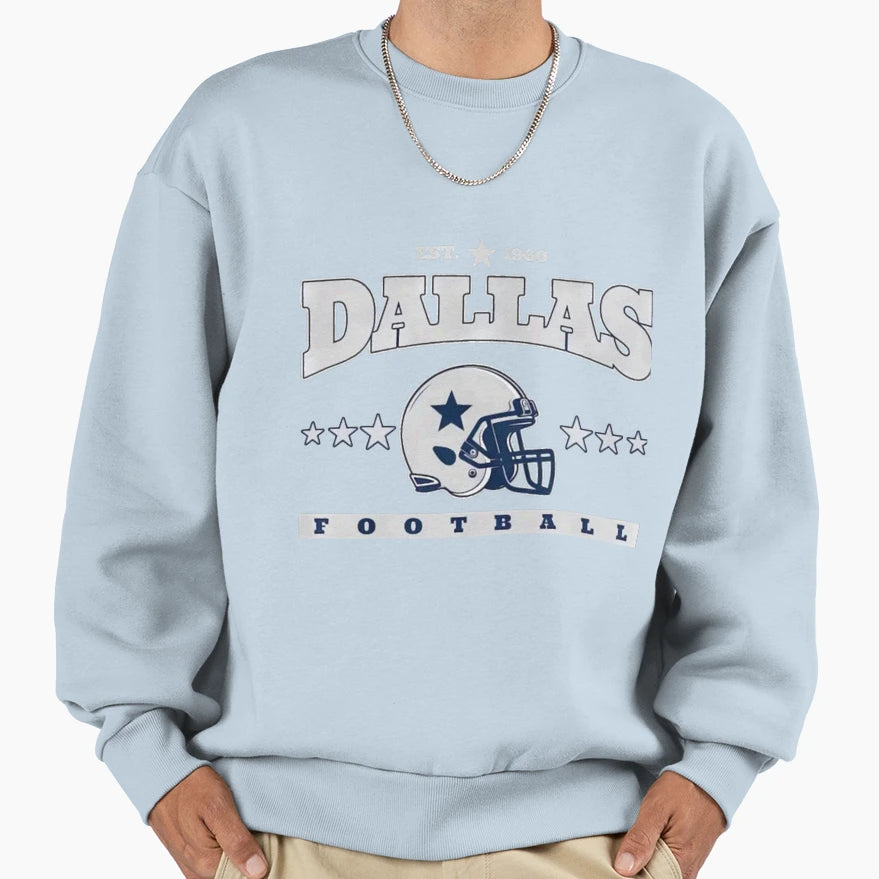 Art Dallas Cowboys Sweatshirt - Trendy Graphic Unisex - T-Shirt, Sweatshirt, Hoodie