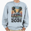 Los Angeles 2026 Palm Tree Sunset V5 T-Shirt - Minimalist Print for Adults - T-Shirt, Sweatshirt, Hoodie