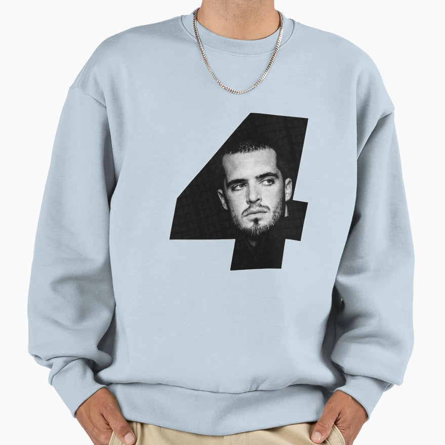 4 Derek Carr Sweatshirt - Unique Graphic Unisex - T-Shirt, Sweatshirt, Hoodie