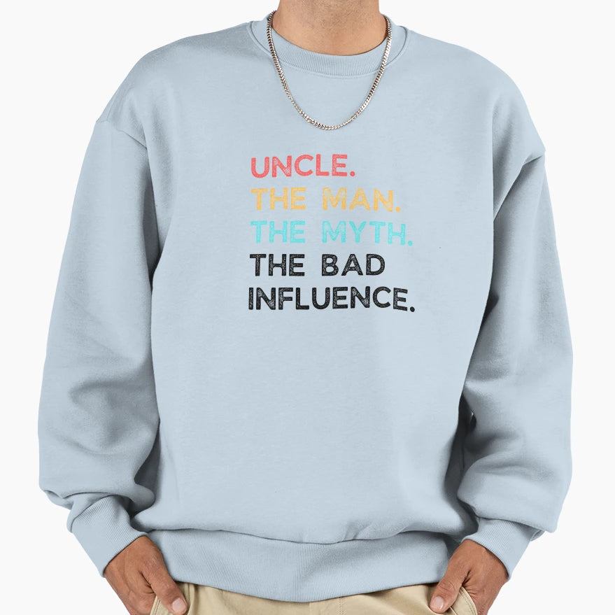 Fun Uncle Sweatshirt - Graphic Print for Adults - T-Shirt, Sweatshirt, Hoodie