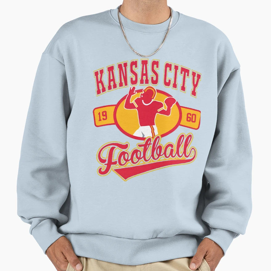 Art Kansas City Chiefs Sweatshirt - Trendy Graphic for Adults - T-Shirt, Sweatshirt, Hoodie