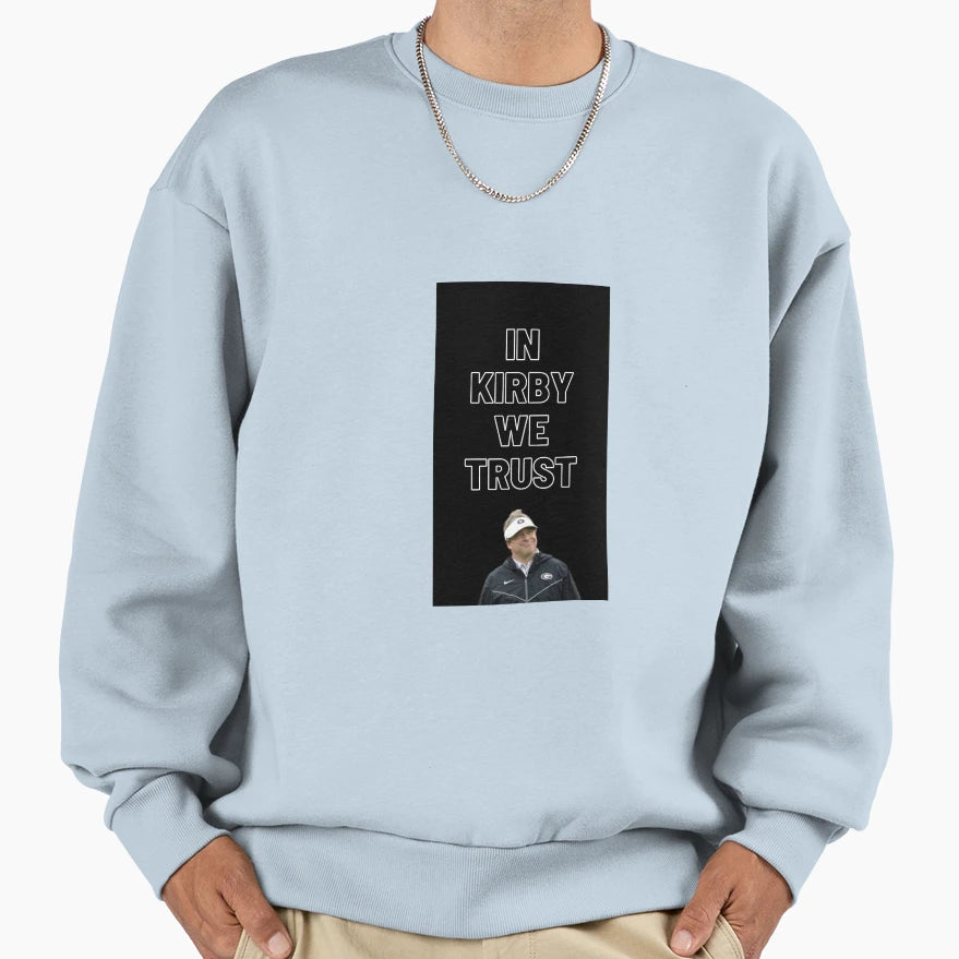Kirby We Trust Sweatshirt - Trendy Graphic for Adults - T-Shirt, Sweatshirt, Hoodie