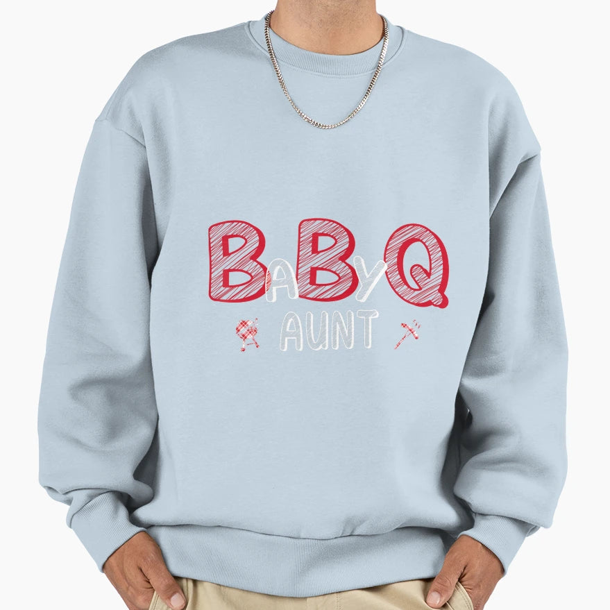 Bbq Shower Aunt Shower Theme Sweatshirt - Aesthetic Graphic Men Women - T-Shirt, Sweatshirt, Hoodie