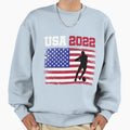 Usa Soccer Team 2022 United States Sweatshirt - Unique Graphic for Adults - T-Shirt, Sweatshirt, Hoodie