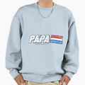 Papa Real American Hero Sweatshirt - Trendy Graphic Men Women - T-Shirt, Sweatshirt, Hoodie