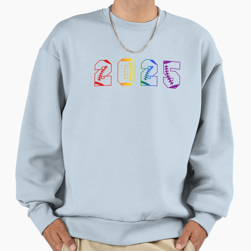 Super Bowl 2025 Pride Flag Game Sweatshirt - Casual Everyday Wear Unisex - T-Shirt, Sweatshirt, Hoodie