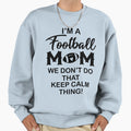 I X27 M Football Mom Sweatshirt - Fun Novelty Design for Adults - T-Shirt, Sweatshirt, Hoodie