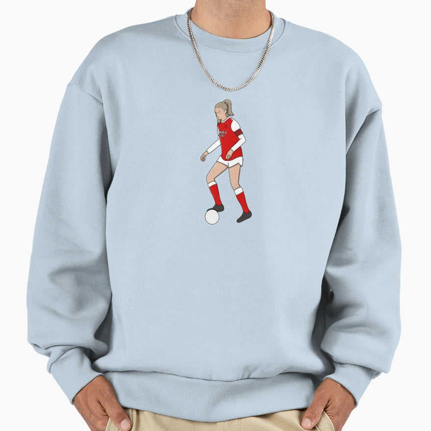Captain Leah Williamson Sweatshirt - Trendy Graphic Unisex - T-Shirt, Sweatshirt, Hoodie