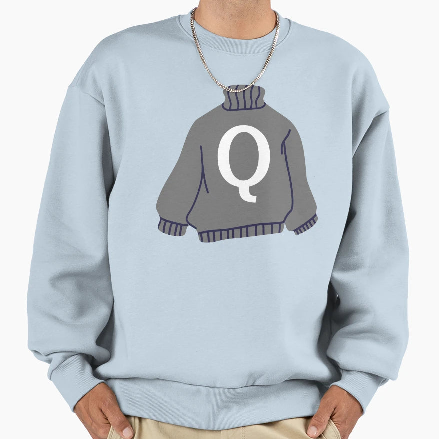 Letter Sweatshirt - Trendy Graphic Men Women - T-Shirt, Sweatshirt, Hoodie
