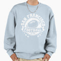 San Fran Football Team League Sports Sweatshirt - Unique Graphic Men Women - T-Shirt, Sweatshirt, Hoodie