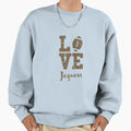 Gold Color Football Love Jaguars Sweatshirt - Aesthetic Graphic Men Women - T-Shirt, Sweatshirt, Hoodie