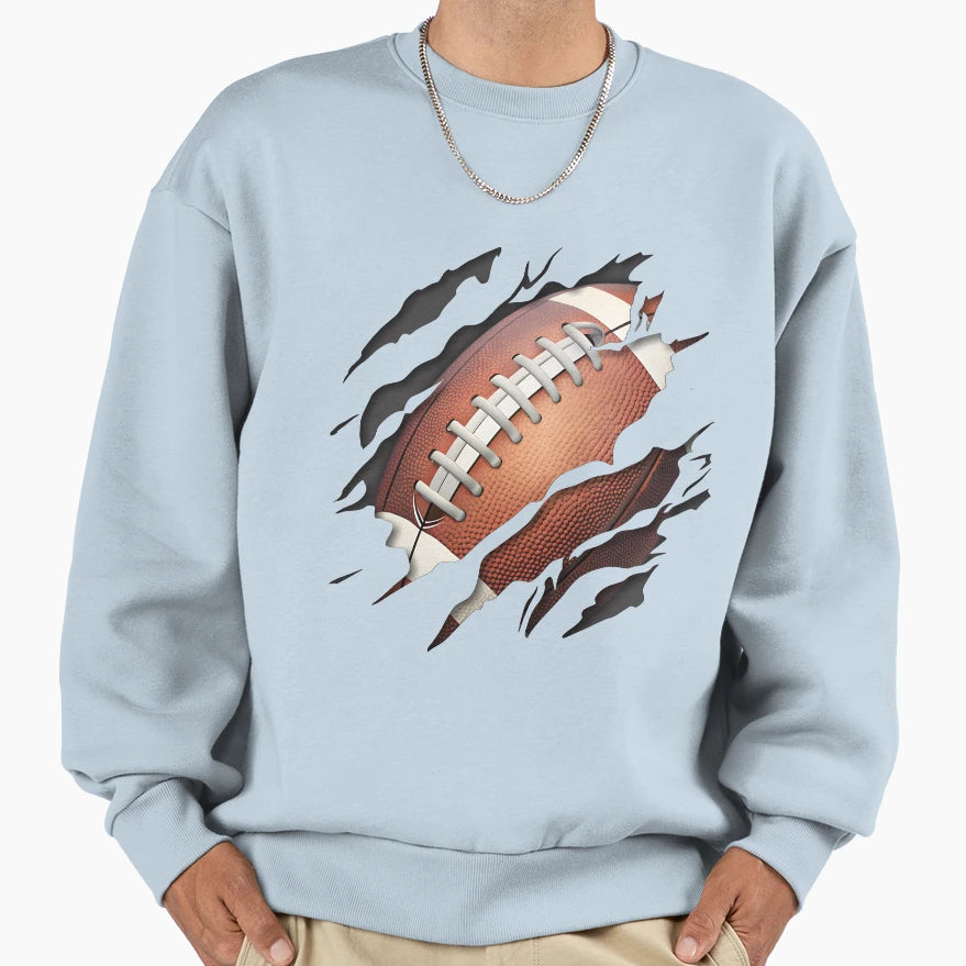 American Football Sweatshirt - Trendy Graphic Men Women - T-Shirt, Sweatshirt, Hoodie