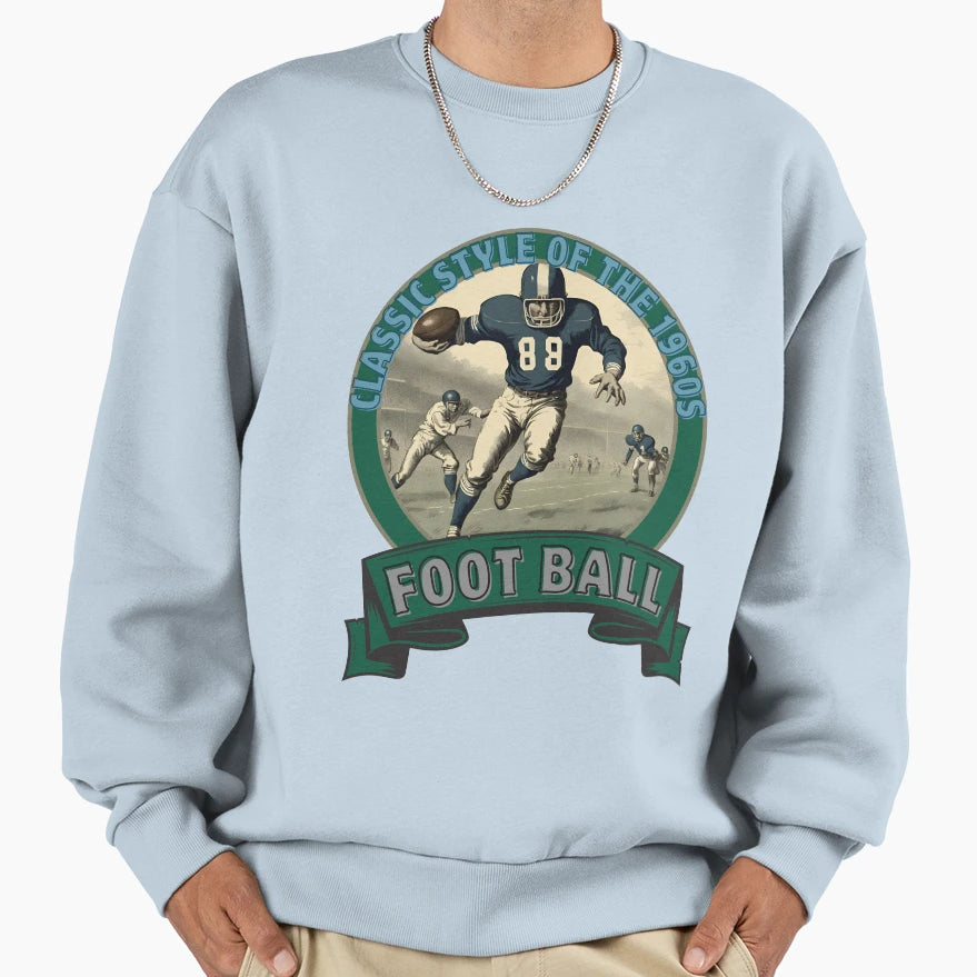 American Foot Ball Sweatshirt - Streetwear Style for Adults - T-Shirt, Sweatshirt, Hoodie