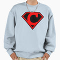 Letter C Super Letter Vol 3 Sweatshirt - Trendy Graphic for Adults - T-Shirt, Sweatshirt, Hoodie