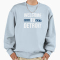 Welcome To Detroit Lions Dan Campbell T-Shirt - Novelty Apparel Unisex - T-Shirt, Sweatshirt, Hoodie