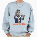 Caleb Grate Football Sweatshirt - Custom Art Print Unisex - T-Shirt, Sweatshirt, Hoodie