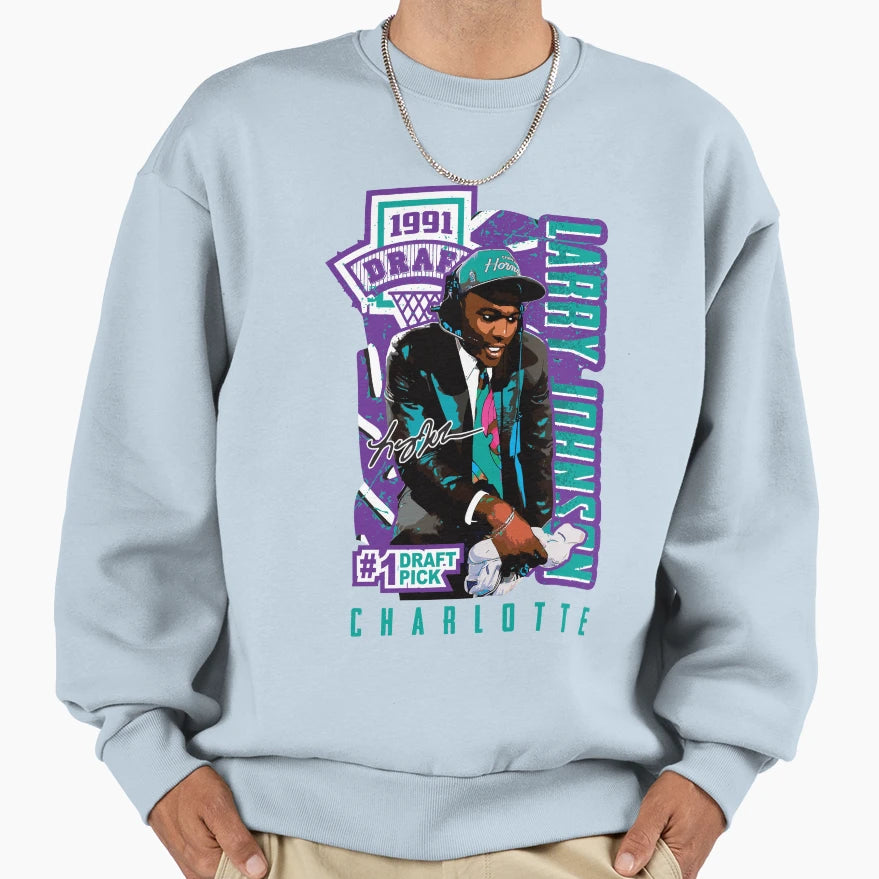 Larry Johnson Draft Pick T-Shirt - Unique Graphic Men Women - T-Shirt, Sweatshirt, Hoodie