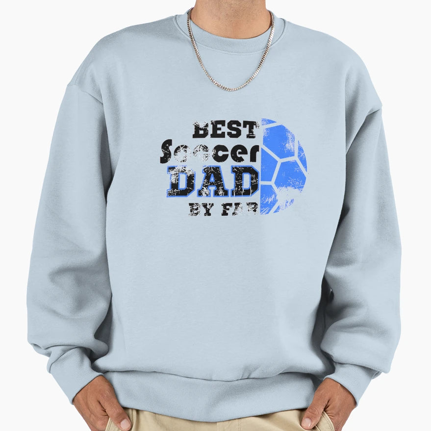 Father And Son Soccer Player Sweatshirt - Trendy Graphic Unisex - T-Shirt, Sweatshirt, Hoodie